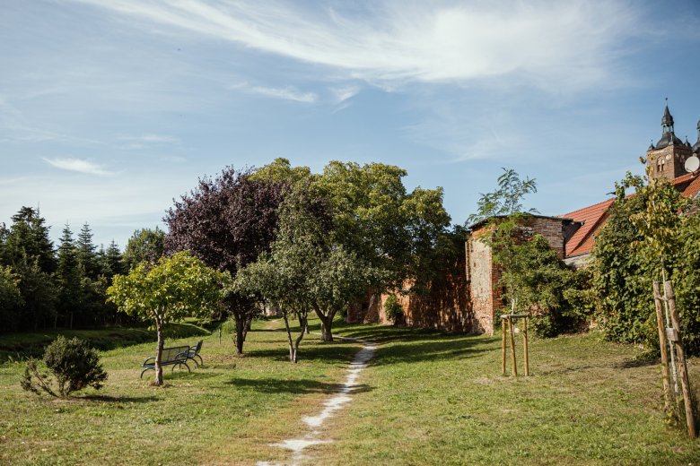 At the town wall Seehausen