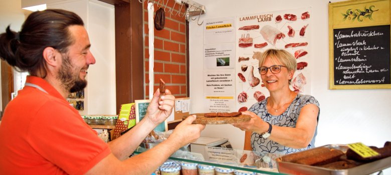 Cafe und Hofladen "Schäferei Schuster" in Beuster