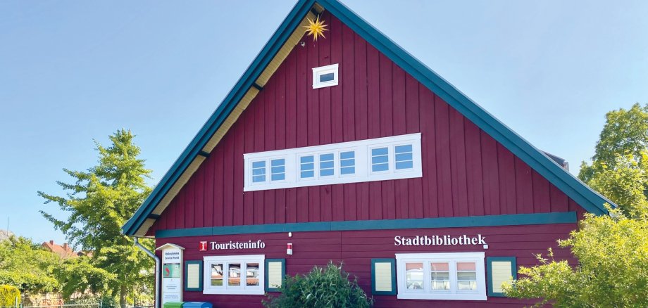 Blick auf die Touristinformation in der Hansestadt Seehausen (A.)