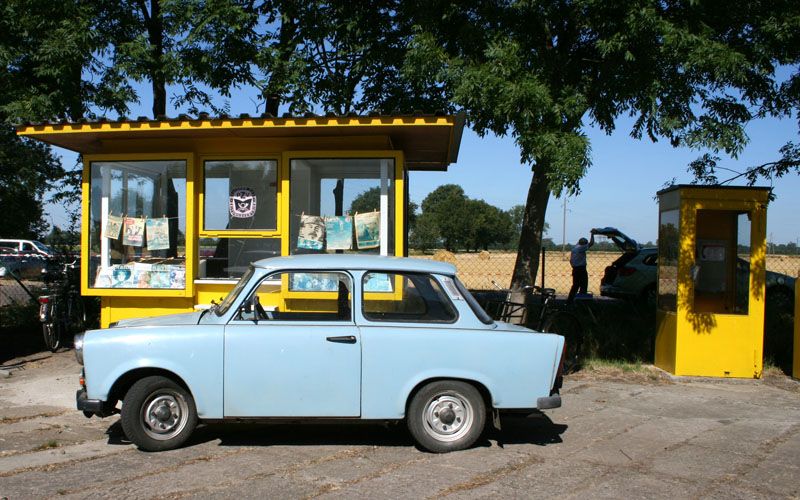 Trabi im Blaulichtmuseum Beuster