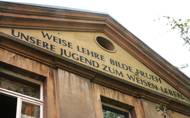 Giebel der Lateinschule Seehausen
