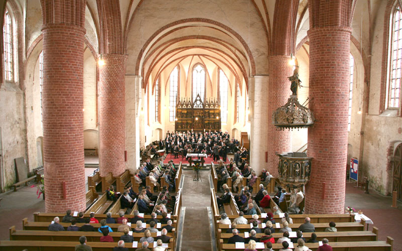 Innenraum der St.Petri-Kirche