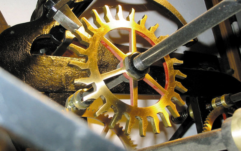 Kunst im Detail im Turmuhrenmuseum Seehausen