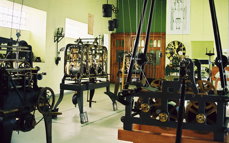 Blick ins Turmuhrenmuseum Seehausen