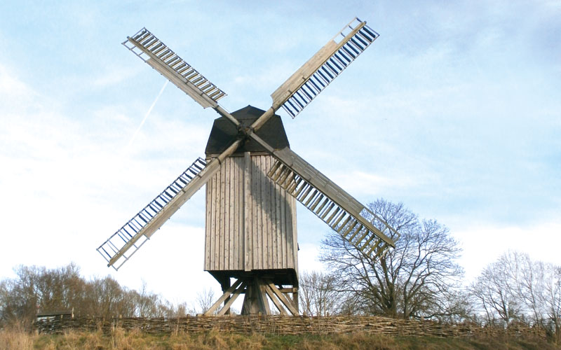 Die Bockwindmühle Wanzer