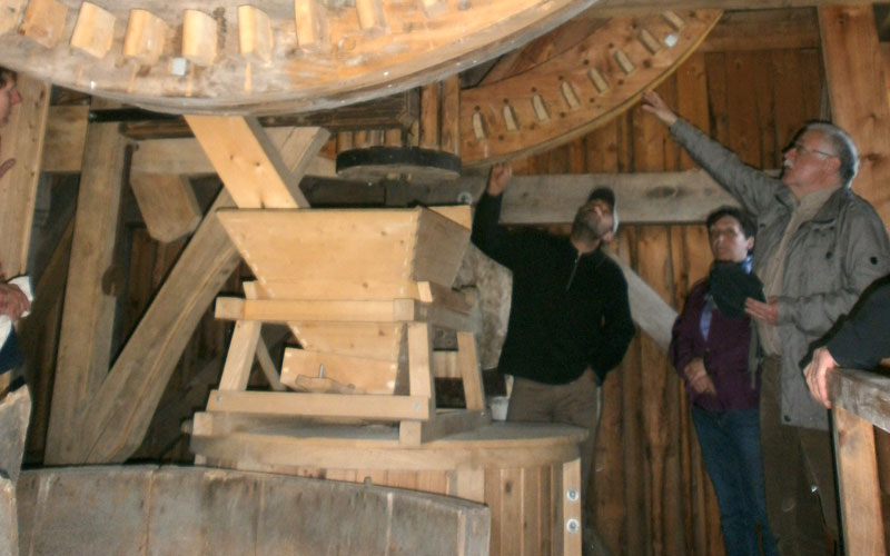 In der Bockwindmühle Wanzer