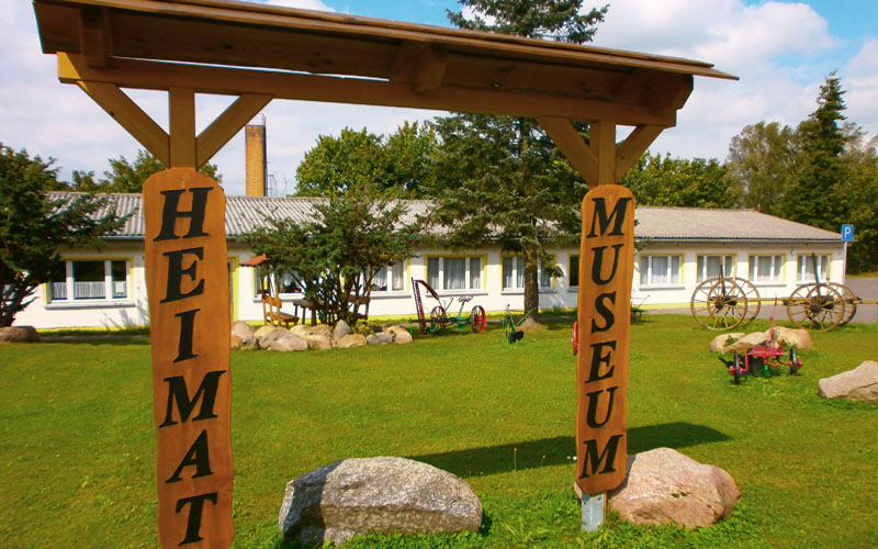 Eingang Heimatmuseum Bretsch
