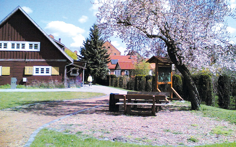 Landidylle auf dem Caravan-Stellplatz Seehausen