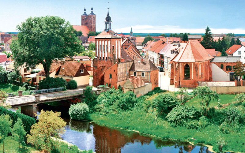 Seehausen Stadtkern und Aland