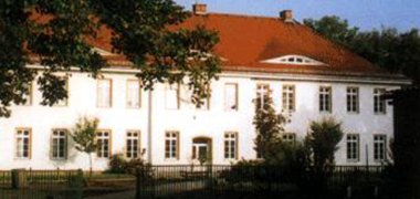 Blick auf Rittergut in Krüden