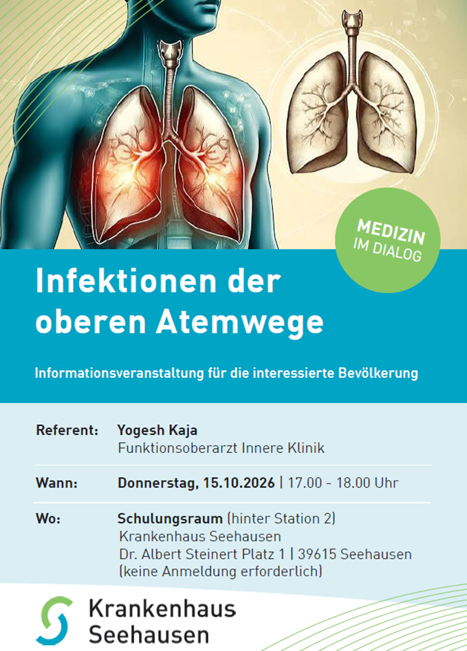 Plakat "Infektionen der oberen Atemwege"