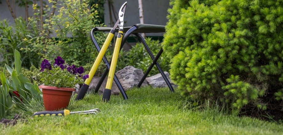 Beispielbild "Gartenarbeit"